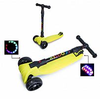 Фото анонса самокат smart. yellow. складная ручка (291197121) от интернет магазина Raspashonka.ua