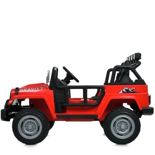Картинка товара Детский электромобиль M 6108 EBLR-3(24V) BAMBI RACER: двухместный, 24V 7A, 4x90W, кожа - КРАСНЫЙ на Raspashonka.ua фото 6