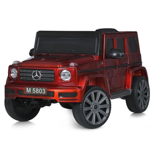 Детский электромобиль джип M 5803 EBLRS-3 MERCEDES красный фото 2