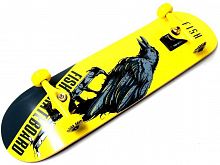 Фото анонса скейтборд деревянный от fish skateboard "raven" (1575016512) от интернет магазина Raspashonka.ua
