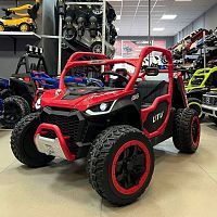 детский грузовой электромобиль m 6014 eblr-3(24v), bambi racer: 24v 10а, пульт 2,4g, 4*75w, eva - красный - Raspashonka.ua