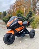 Фото анонса детский мотоцикл m 4135 el-7: 50w, 5км/ч, mp3/usb/sd, свет колес, эко-кожа - оранжевый от интернет магазина Raspashonka.ua