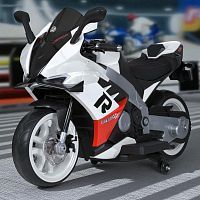 Фото анонса детский мотоцикл m 6013 el-1(24v), bambi racer: 150w, 17 км/ч, 24v 9а - белый от интернет магазина Raspashonka.ua