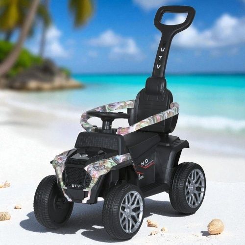 Картинка товара Детский квадроцикл M 5732 EBLR-1, BAMBI RACER: мотор 25W, 3 км/ч, 6V 4А - БЕЛЫЙ на Raspashonka.ua фото 2