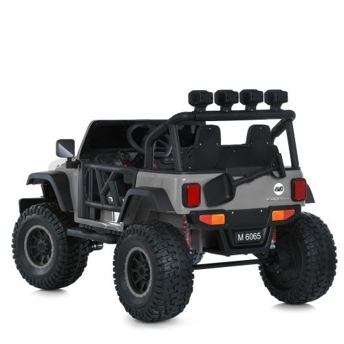 Дитячий електромобіль джип M 6065 EBLR-11 BAMBI RACER сірий фото 11 Дитячий електромобіль джип M 6065 EBLR-11 BAMBI RACER сірий фото 11