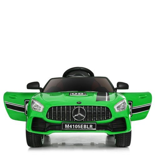 Детский электромобиль M 4105 EBLR-5 MERCEDES Зеленый  фото 3
