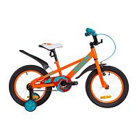 Фото анонса детский велосипед 16" formula jeep 14g: рама-8,5", с крыльями, оранжево-бирюзовый (ops-frk-16-068) от интернет магазина Raspashonka.ua