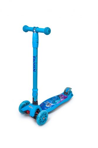 Картинка товара Самокат Maxi Scooter Disney Frozen с наклоном руля и складная ручка (151442748) на Raspashonka.ua фото 3
