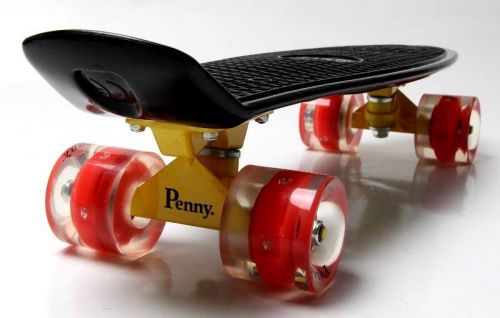 Картинка товара Penny Board 22" Black Светящиеся колёса! (1454088164) на Raspashonka.ua фото 4