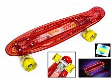 Фото анонса penny board "led": красный (1520810623) от интернет магазина Raspashonka.ua
