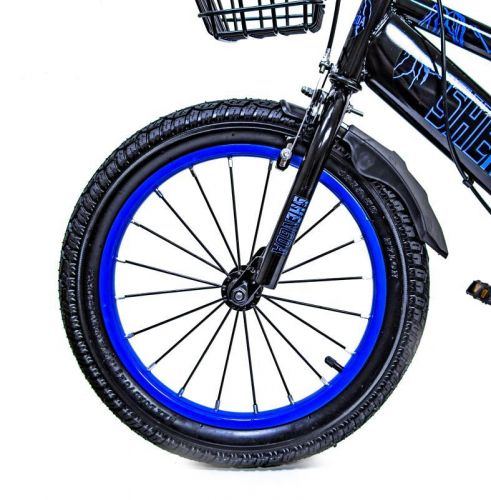 Картинка товара Детский велосипед 16 дюймов "SHENGDA" BLUE T13, ручной и дисковый тормоз (503728596) на Raspashonka.ua фото 6