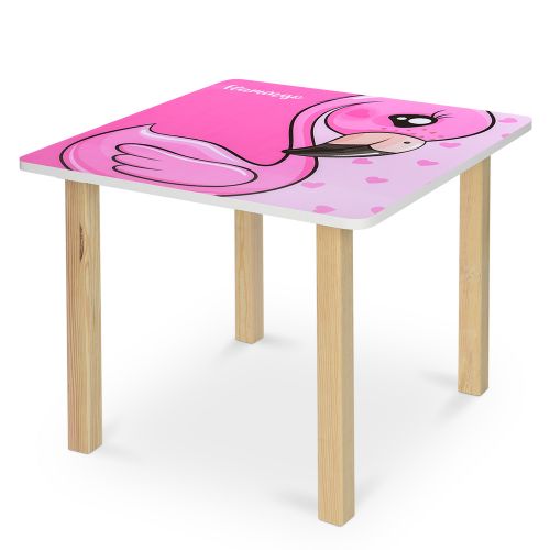 Картинка товара Детский столик Bambi Flamingo 506-70-2: РОЗОВЫЙ на Raspashonka.ua фото 4