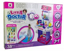 Фото анонса набор little doctor (маленький доктор) с чемоданом (w087) от интернет магазина Raspashonka.ua