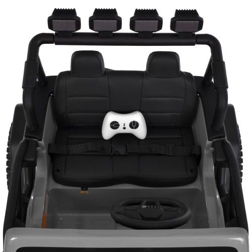 Дитячий електромобіль джип M 6065 EBLR-11 BAMBI RACER сірий фото 8 Дитячий електромобіль джип M 6065 EBLR-11 BAMBI RACER сірий фото 8