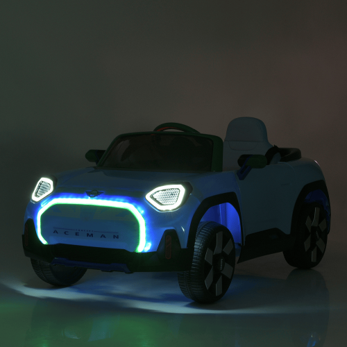 Картинка товара Детский электромобиль JE 1688 EBLR-4(24V) MINICOOPER: 140W, 5км/час, 24V5AH, USB/SD - ГОЛУБОЙ на Raspashonka.ua фото 10