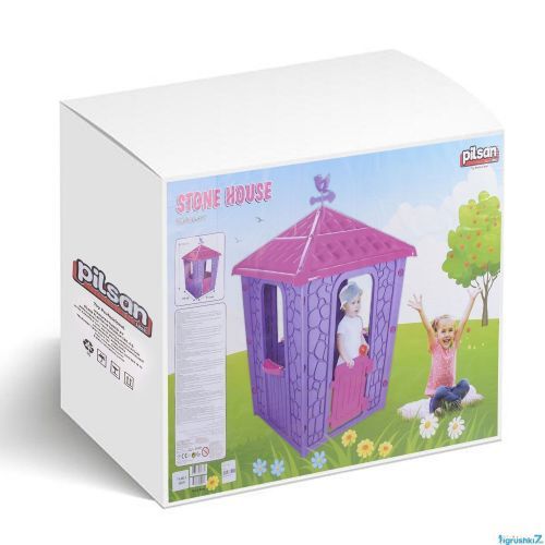 Картинка товара Игровой домик Pilsan Stone 06-437 (1): СИРЕНЕВО-ЛИЛОВЫЙ на Raspashonka.ua фото 3