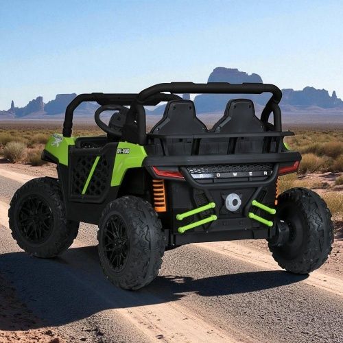 Картинка товара Детский электромобиль М 5911 EBLR-2-5(24V), BAMBI RACER: 24V 7А, пульт 2,4G, 2*150W, EVA - ЗЕЛЕНЫЙ на Raspashonka.ua фото 3