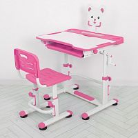 Фото анонса детская парта bambi m 4818-8: розовая от интернет магазина Raspashonka.ua