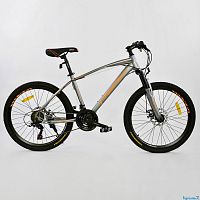 Фото анонса велосипед спортивный corso free ride 24"дюйма 0012 - 7833 (1) рама металлическая, 21 скорость, собран на 75%, grey-orange от интернет магазина Raspashonka.ua