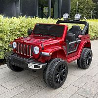 Детский электромобиль джип FT-938  JEEP бордовый