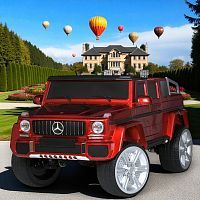 Детский электромобиль джип M 5818 EBLRS-3, Mercedes Maybah G650 MERCEDES красный