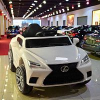 Детский электромобиль M 4824 EBLR-1 LEXUS белый 