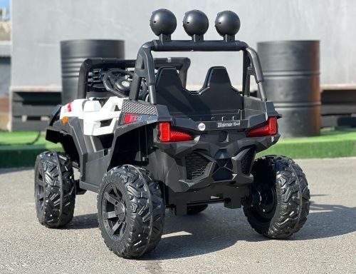 Детский электромобиль джип M 4620 EBLR-1 BAMBI RACER белый фото 23