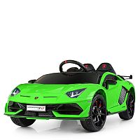 Детский электромобиль M 4093 EBLR-5 LAMBORGHINI салатовый 