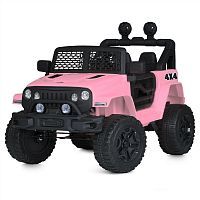 Детский электромобиль джип M 5734 EBLR-8 BAMBI RACER розовый