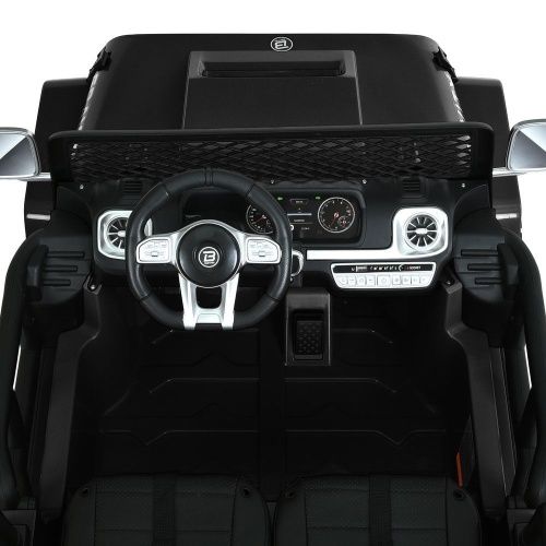 Картинка товара Детский электромобиль M 6108 EBLR-2(24V) BAMBI RACER: двухместный, 24V 7A, 4x90W, кожа - ЧЕРНЫЙ на Raspashonka.ua фото 9