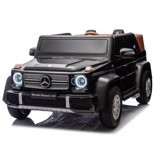 Картинка товара Электромобиль Mercedes Maybah G650, RAMIZ: 200W, 16 км/ч, кожа, MP4, двухместный - ЧЕРНЫЙ (PA.A1000.STRONG.CZ) на Raspashonka.ua фото 2