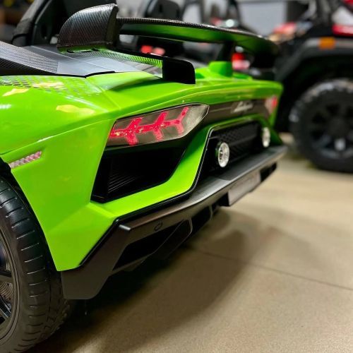 Картинка товара Детский электромобиль M 6026 EBLR-5(24V), LAMBORGHINI AVENTADOR SV: 2х местный, 9км/ч, 180W, USB/SD - ЗЕЛЕНЫЙ на Raspashonka.ua фото 10