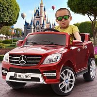Детский электромобиль M 3568 EBLRS-3 (Mercedes ML 350) BORDO PAINT