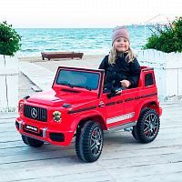 Детский электромобиль джип M 4180 EBLR-3 MERCEDES красный