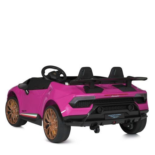Детский электромобиль M 5020 EBLR-8(24V) LAMBORGHINI розовый  фото 4