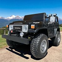Фото анонса детский электромобиль m 4968 eblr-2(24v) toyota land cruiser: 24v, 320w, 10км/ч - черный от интернет магазина Raspashonka.ua