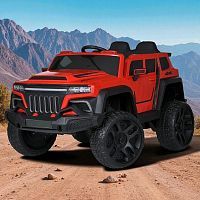 Детский электромобиль джип M 5802 EBLR-3 BAMBI RACER красный