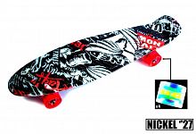 Фото анонса penny board nickel 27" "street" - светящиеся колёса! (888358078) от интернет магазина Raspashonka.ua
