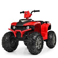детский квадроцикл m 4246 el-3: 5 км/ч, 70w, 1 аккум. 12v10, eva - красный - Raspashonka.ua