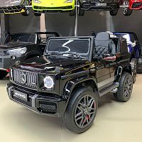 Детский электромобиль джип G63,  BBH-0002 BLACK MERCEDES черный
