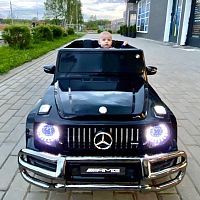 Детский электромобиль джип Mercedes S307 Black MERCEDES черный