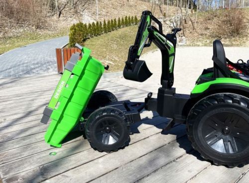 Картинка товара Детский трактор M 4847 EBLR-5(24V), BAMBI RACER: пульт, 90W, 8 км/ч, 24V 7А - ЗЕЛЕНЫЙ на Raspashonka.ua фото 15