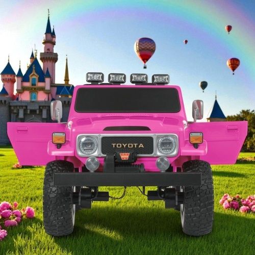 Зображення товару Дитячий електромобіль M 4968 EBLR-8(24V) TOYOTA LAND CRUISER: 24V, 320W, 10км/год - РОЖОВИЙ на Raspashonka.ua фото 18