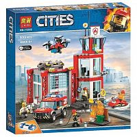 Фото анонса конструктор bela (lari) «city» (11215) пожарное депо, 533 детали от интернет магазина Raspashonka.ua