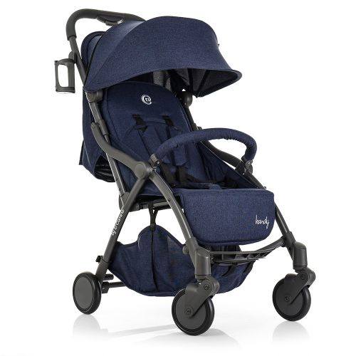 Картинка товара Коляска прогулочная ME 1034L HANDY DENIM: EVA колеса - СИНИЙ на Raspashonka.ua фото 2
