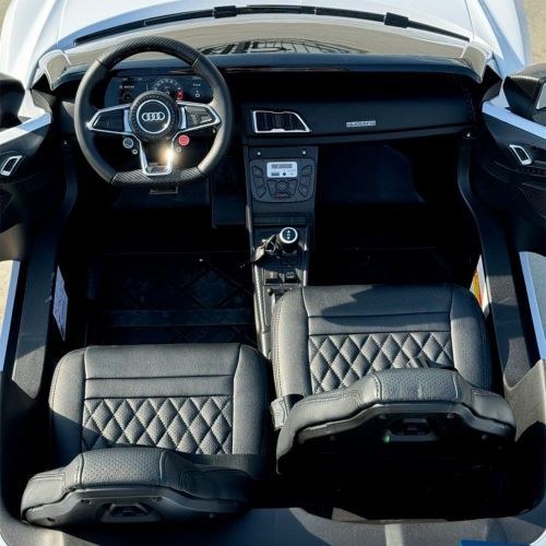Детский электромобиль AUDI R8 Spyder PA.A3000.BIA AUDI белый  фото 14