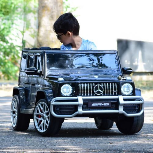 Детский электромобиль джип Mercedes S307 Black MERCEDES черный фото 3