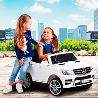 Детский электромобиль M 3568 EBLR-1 (Mercedes ML 350) БЕЛЫЙ