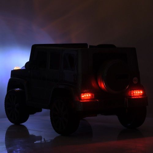 Детский электромобиль джип M 5803 EBLRS-3 MERCEDES красный фото 10