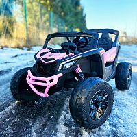 детский электромобиль  m 5099 eblr-8(24v), brp can-am: 800w, 12 км/ч, 24v 7а - розовый - Raspashonka.ua